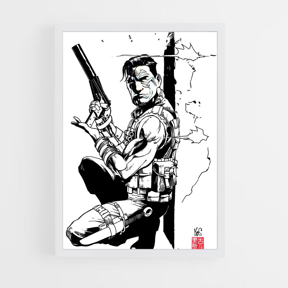 ap-street samurai-3 cadre Blanc