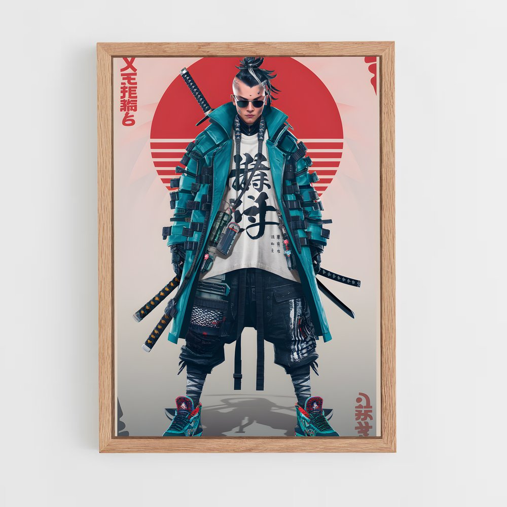ap-street samurai-4 cadre Bois clair