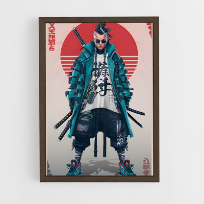 ap-street samurai-4 cadre Bois foncé