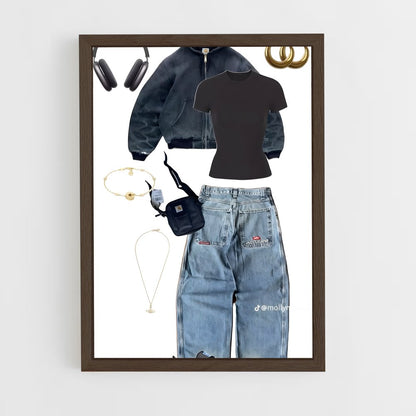ap-streetwear-5 cadre Bois foncé