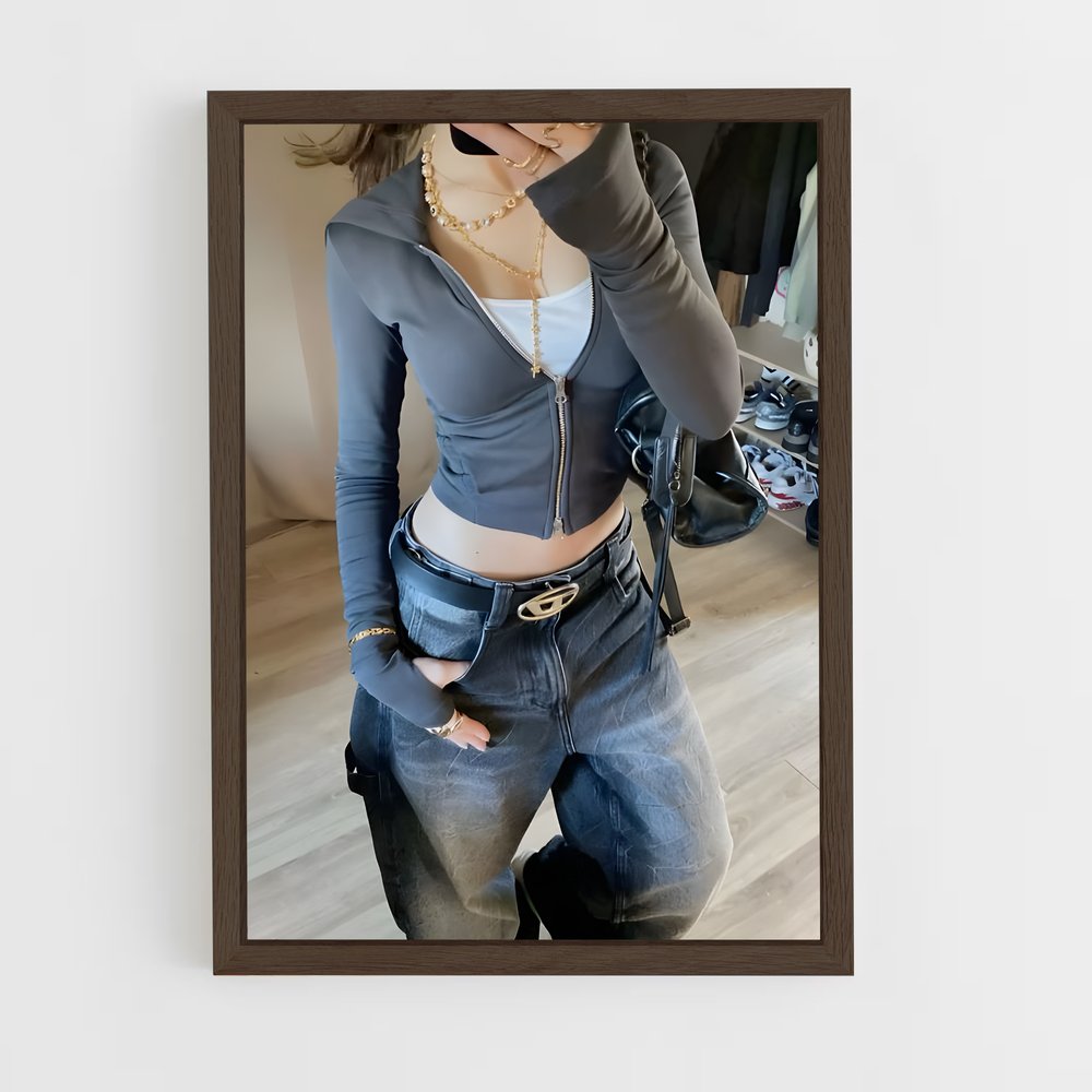 ap-streetwear-6 cadre Bois foncé