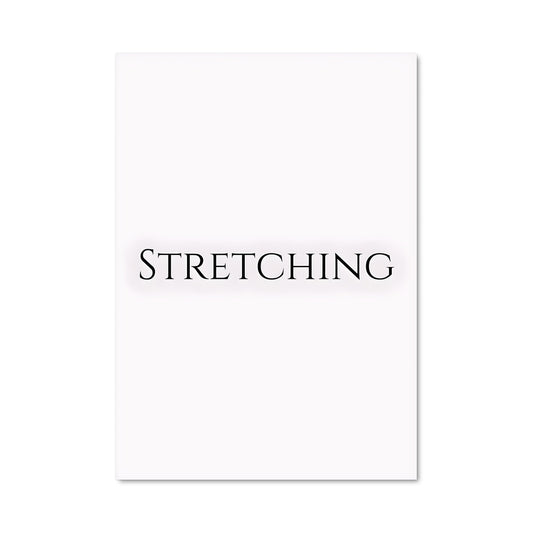 Poster Stretch Yourself