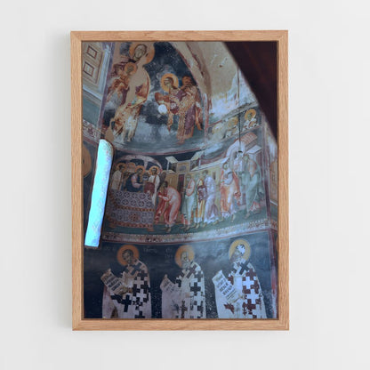ap-studenica monastery-2 cadre Bois clair