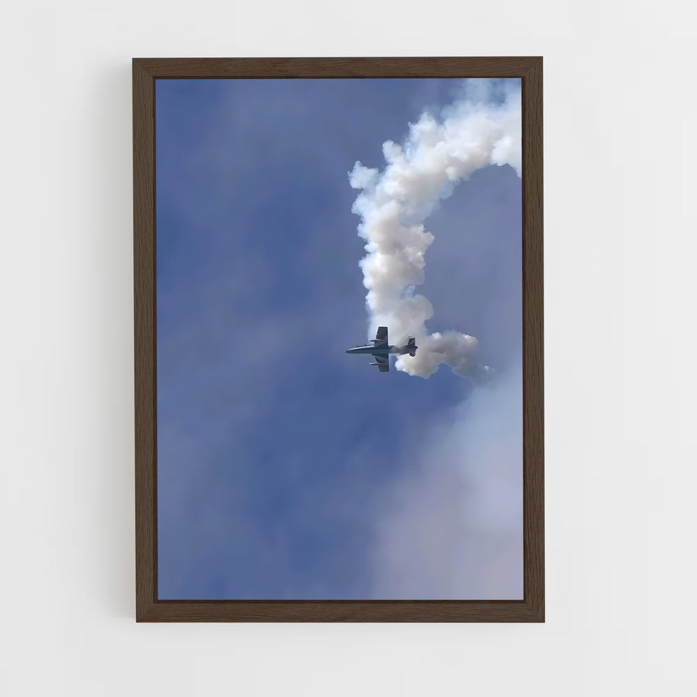 ap-stunt planes-3 cadre Bois foncé