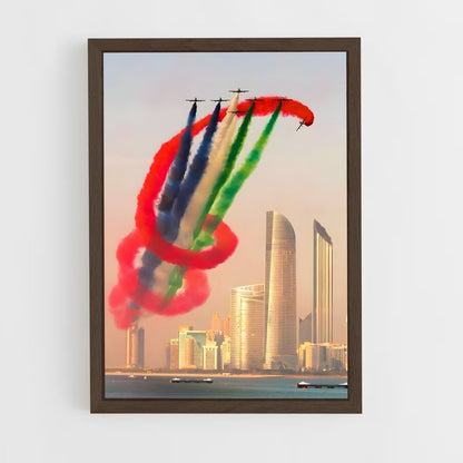 ap-stunt planes-5 cadre Bois foncé