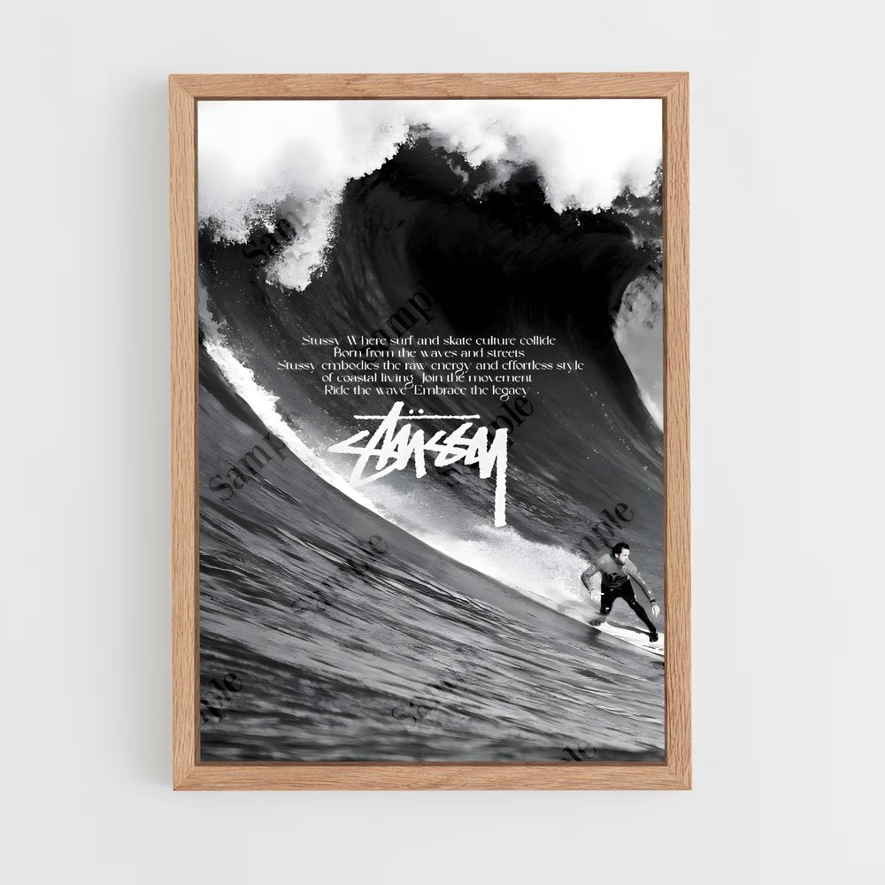 ap-stussy-1 cadre Bois clair