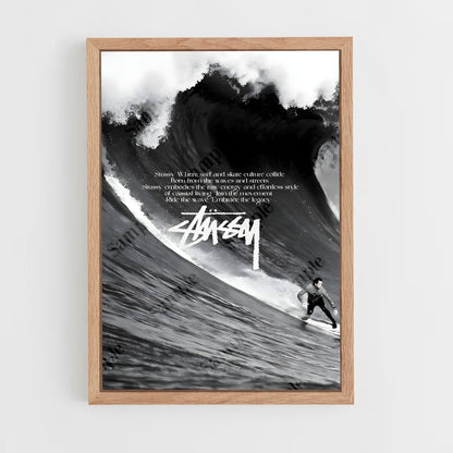 ap-stussy-1 cadre Bois clair