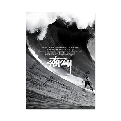 Poster Surf et Vibes