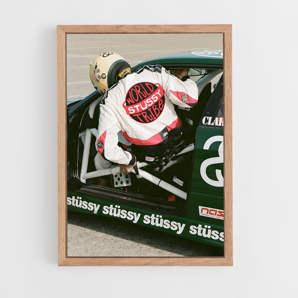 ap-stussy-3 cadre Bois clair