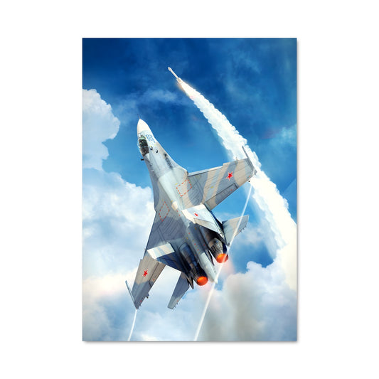 Poster Flanker dans les Nuages