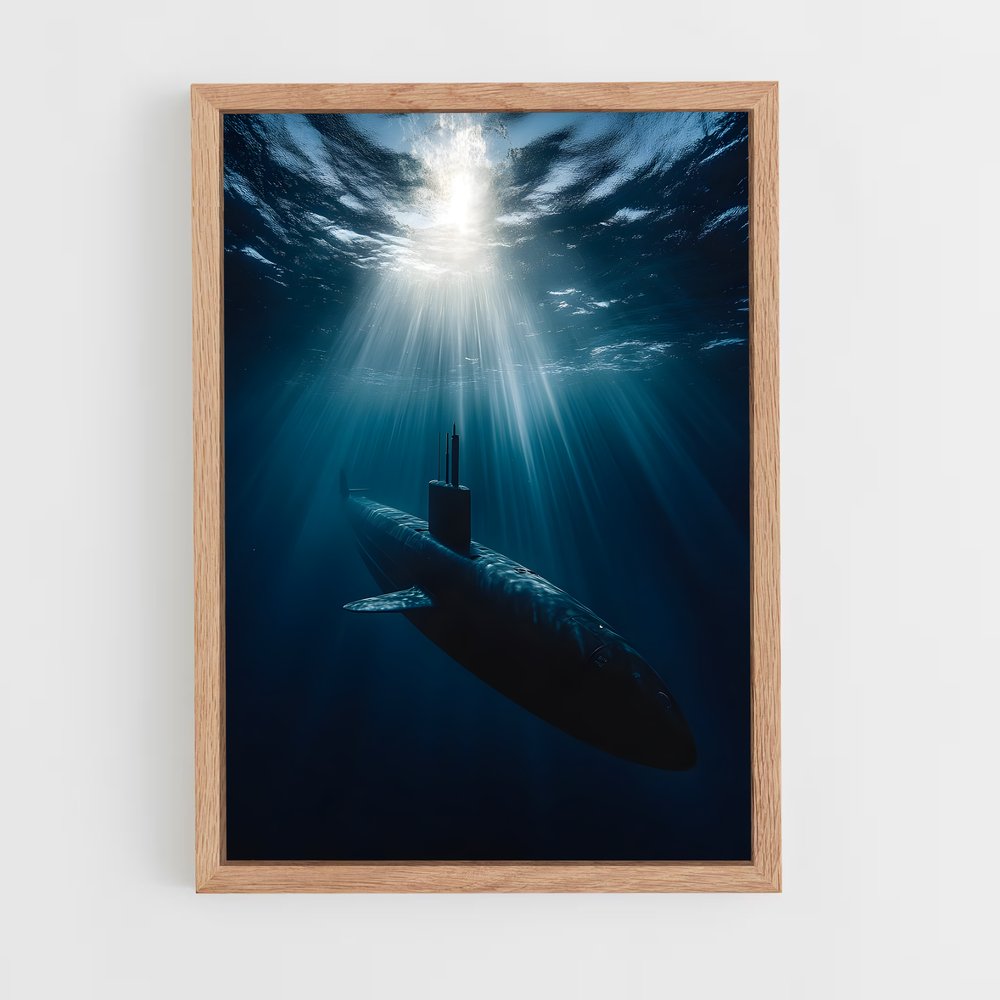 ap-submarines-9 cadre Bois clair