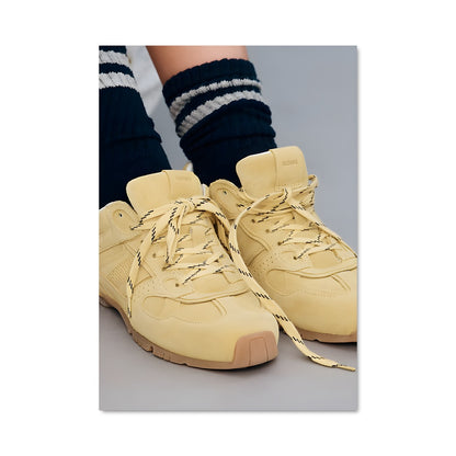 Poster Sneakers Jaunes