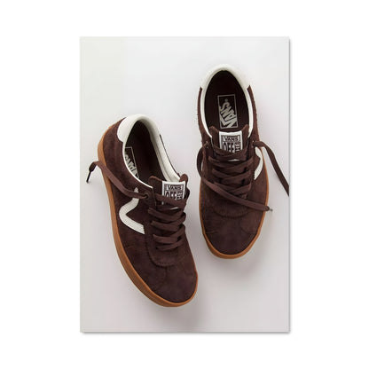 Poster Sneakers Suédées