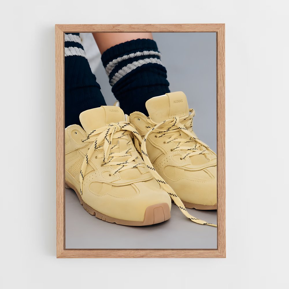 ap-suede classic-1 cadre Bois clair
