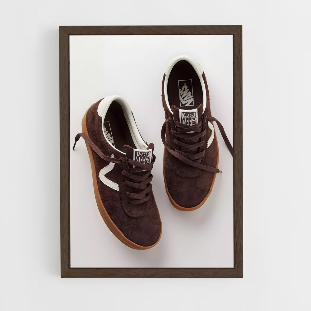 ap-suede classic-2 cadre Bois foncé
