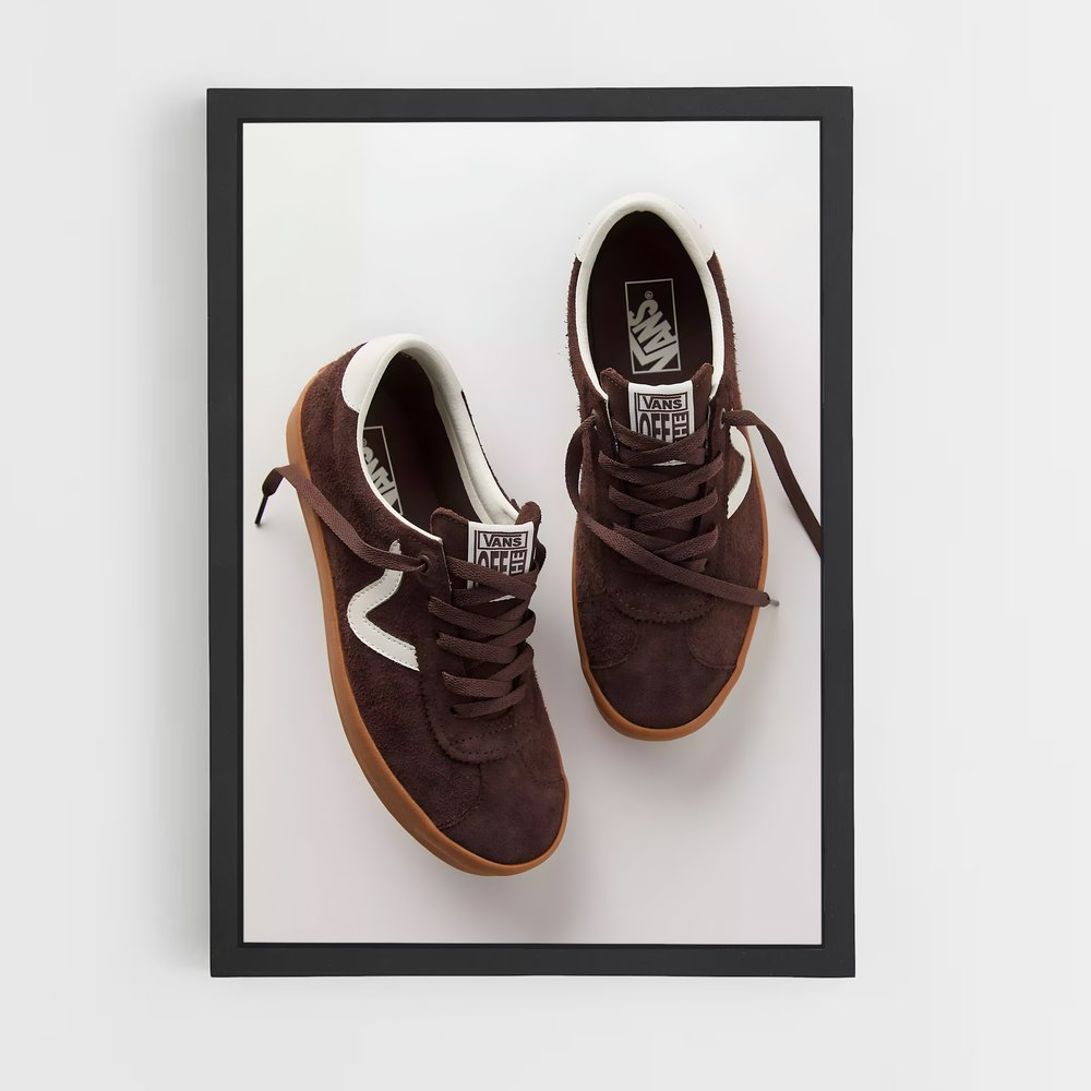 ap-suede classic-2 cadre Noir
