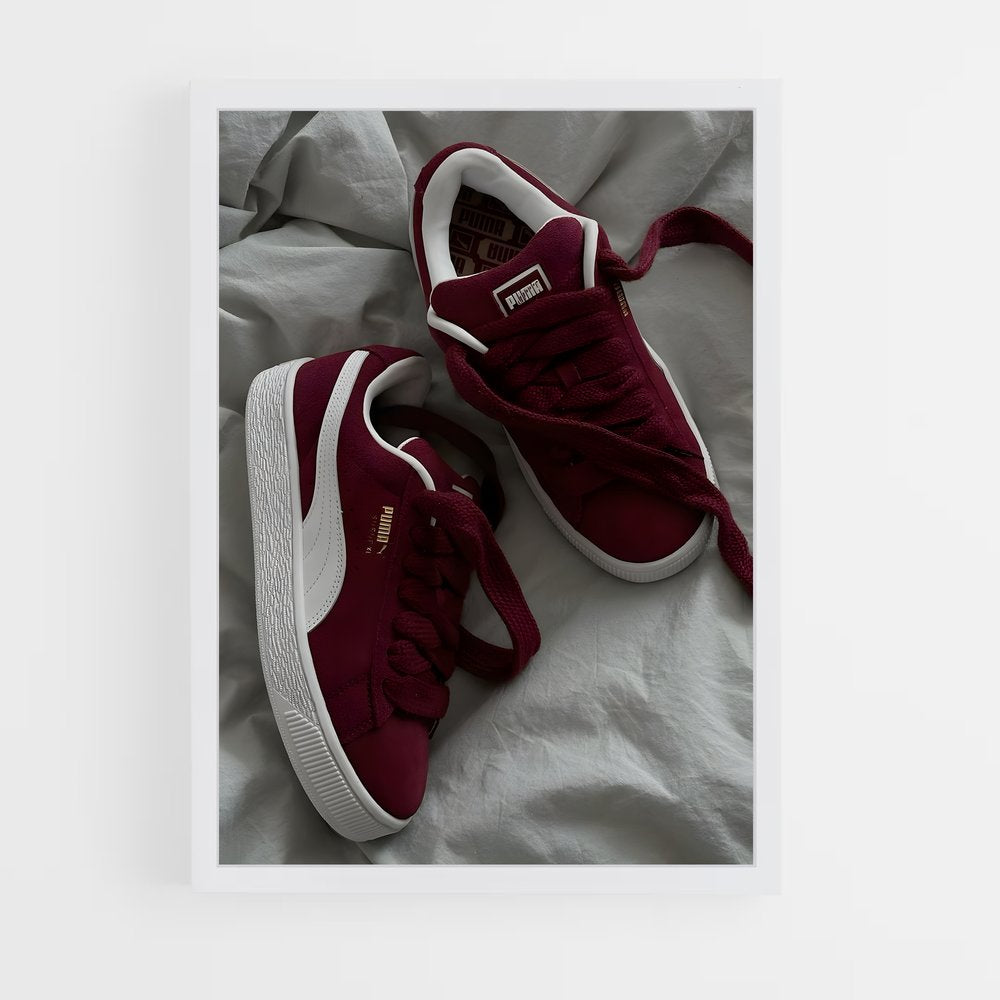 ap-suede classic-3 cadre Blanc