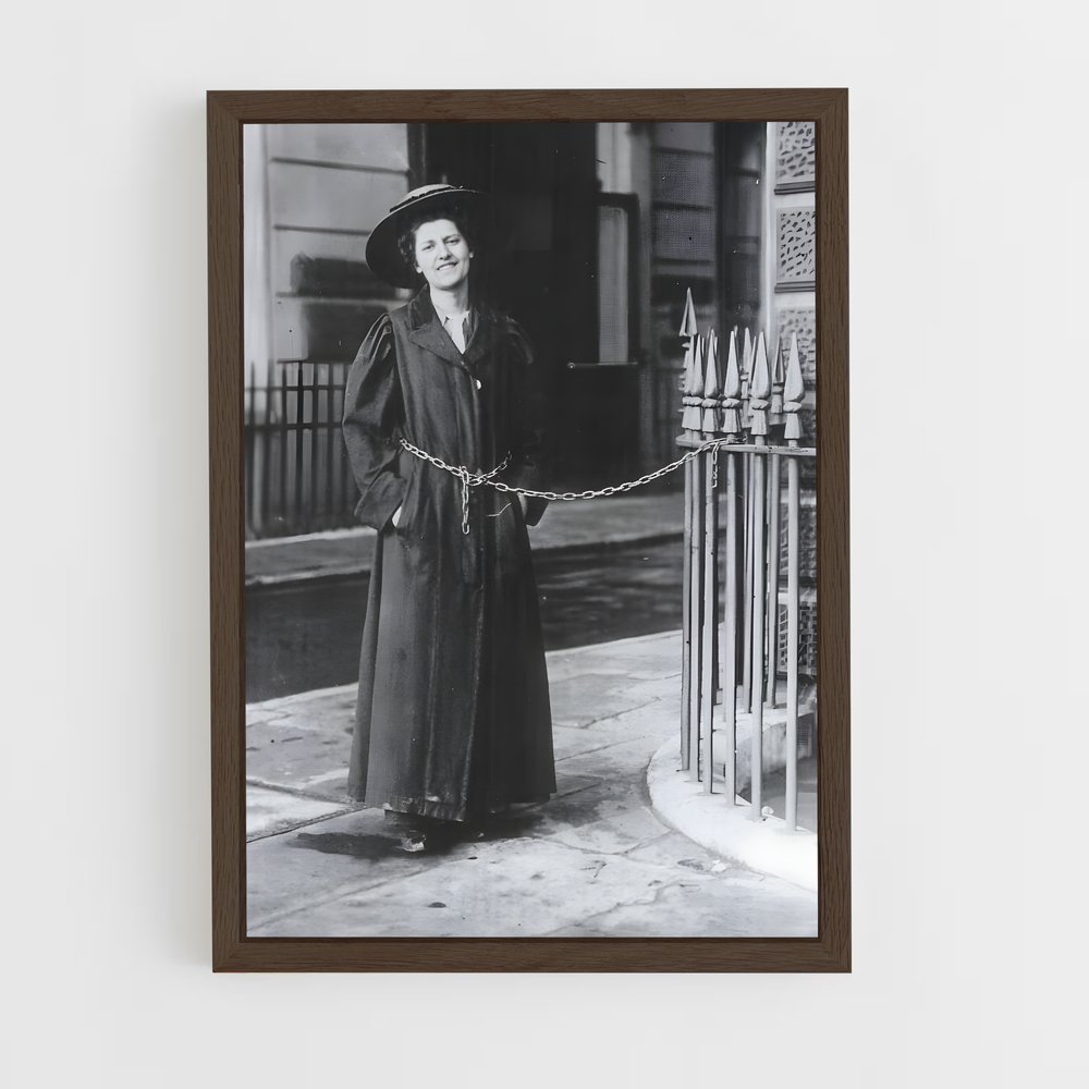 ap-suffragettes-1 cadre Bois foncé
