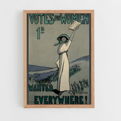 ap-suffragettes-3 cadre Bois clair
