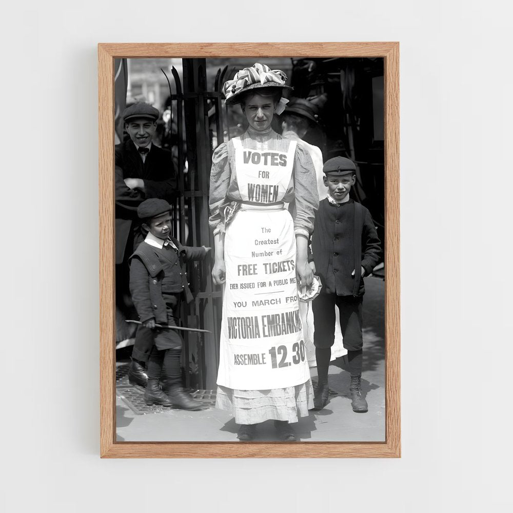 ap-suffragettes-4 cadre Bois clair