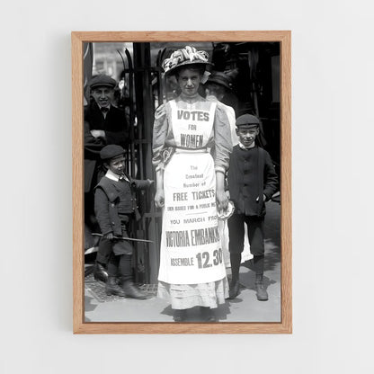 ap-suffragettes-4 cadre Bois clair