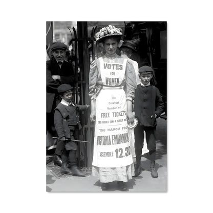 Poster Le Drapeau des Suffragettes