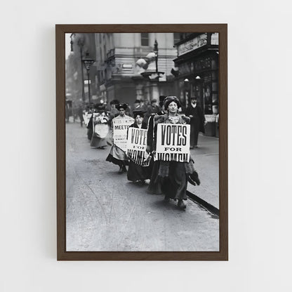 ap-suffragettes-6 cadre Bois foncé