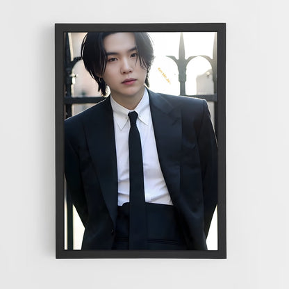 ap-suga bts-7 cadre Noir