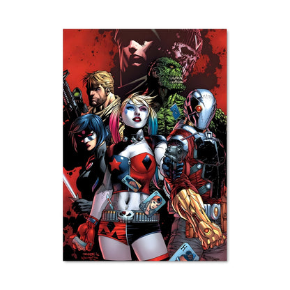 Poster Harley & Batman: Duo Mortel
