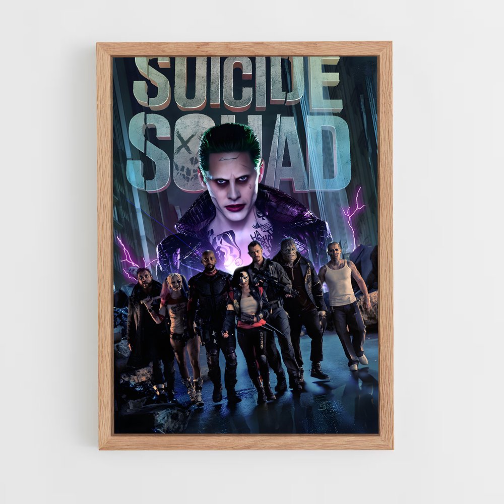 ap-suicide squad-2 cadre Bois clair