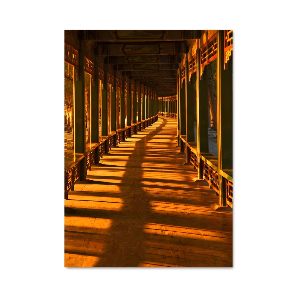 Poster Corridor Interdit