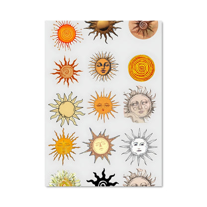Poster Lignes de Soleil