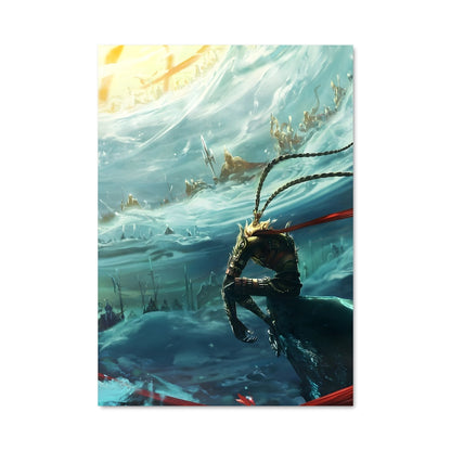 Poster Le Guerrier des Vagues