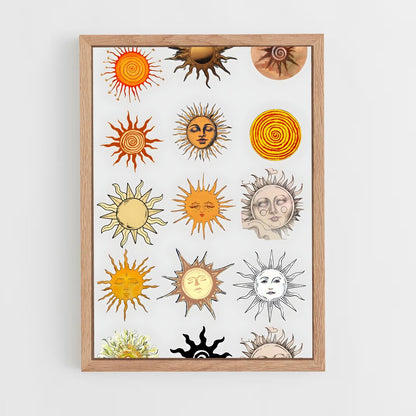 ap-sun symbols-2 cadre Bois clair