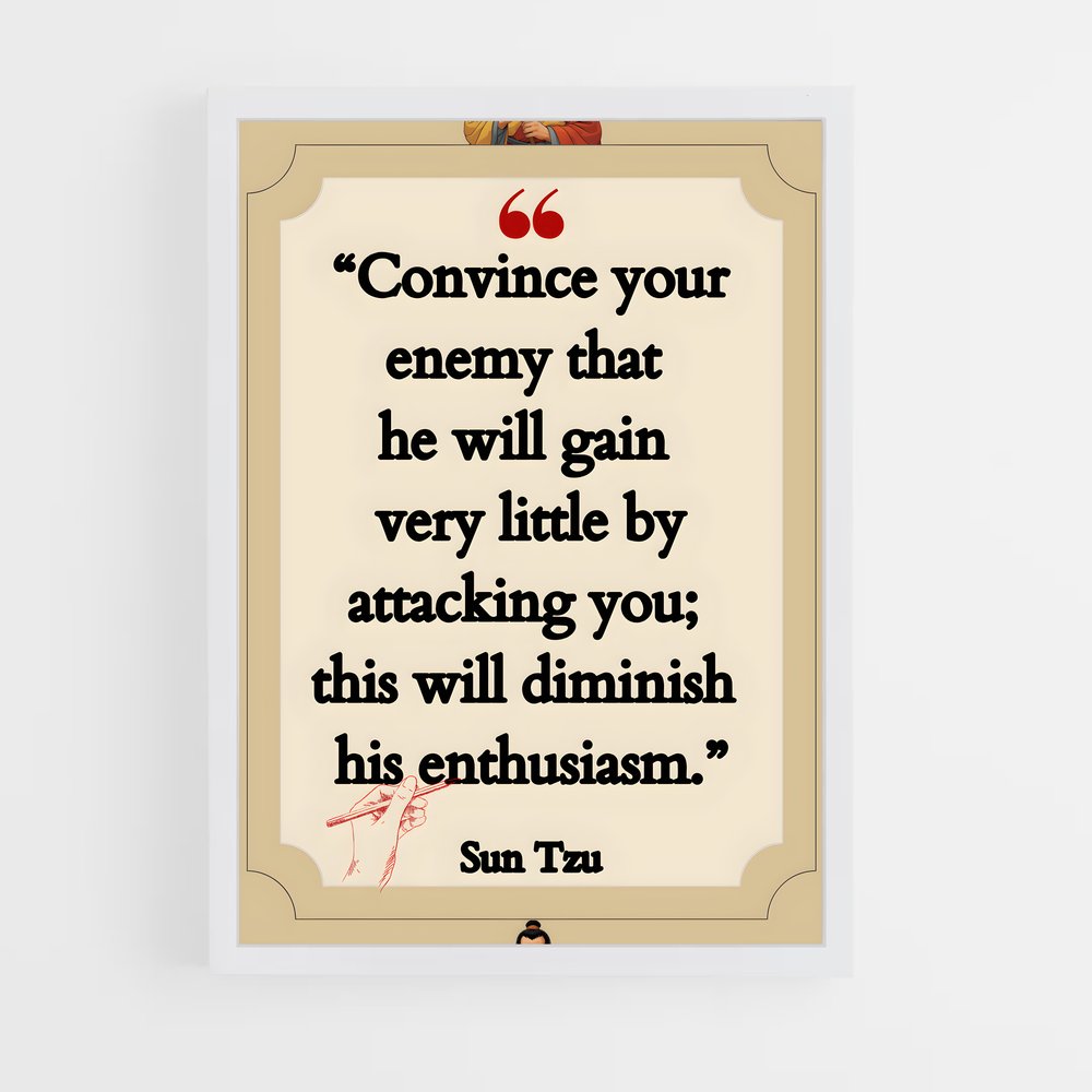 ap-sun tzu-1 cadre Blanc