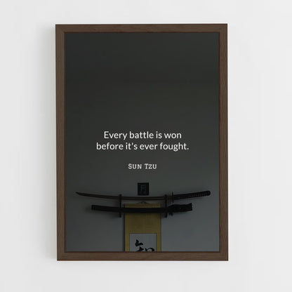 ap-sun tzu-4 cadre Bois foncé
