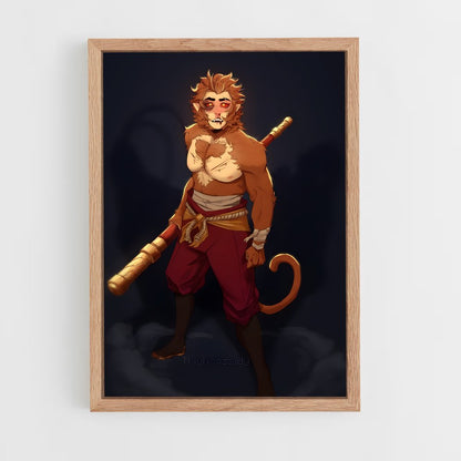 ap-sun wukong-8 cadre Bois clair
