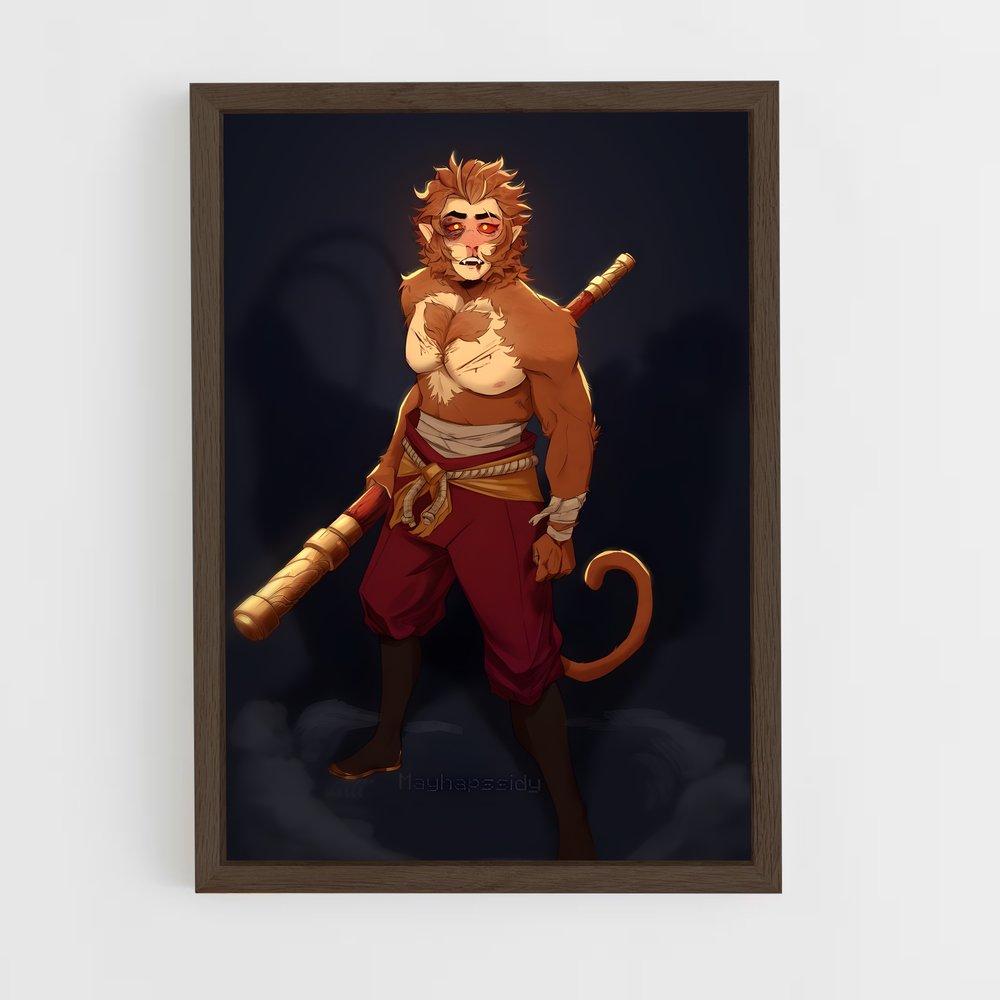 ap-sun wukong-8 cadre Bois foncé