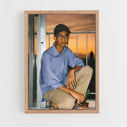 ap-sundar pichai-2 cadre Bois clair