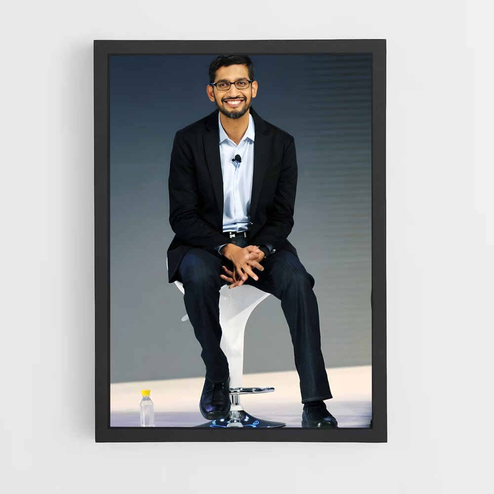 ap-sundar pichai-4 cadre Noir