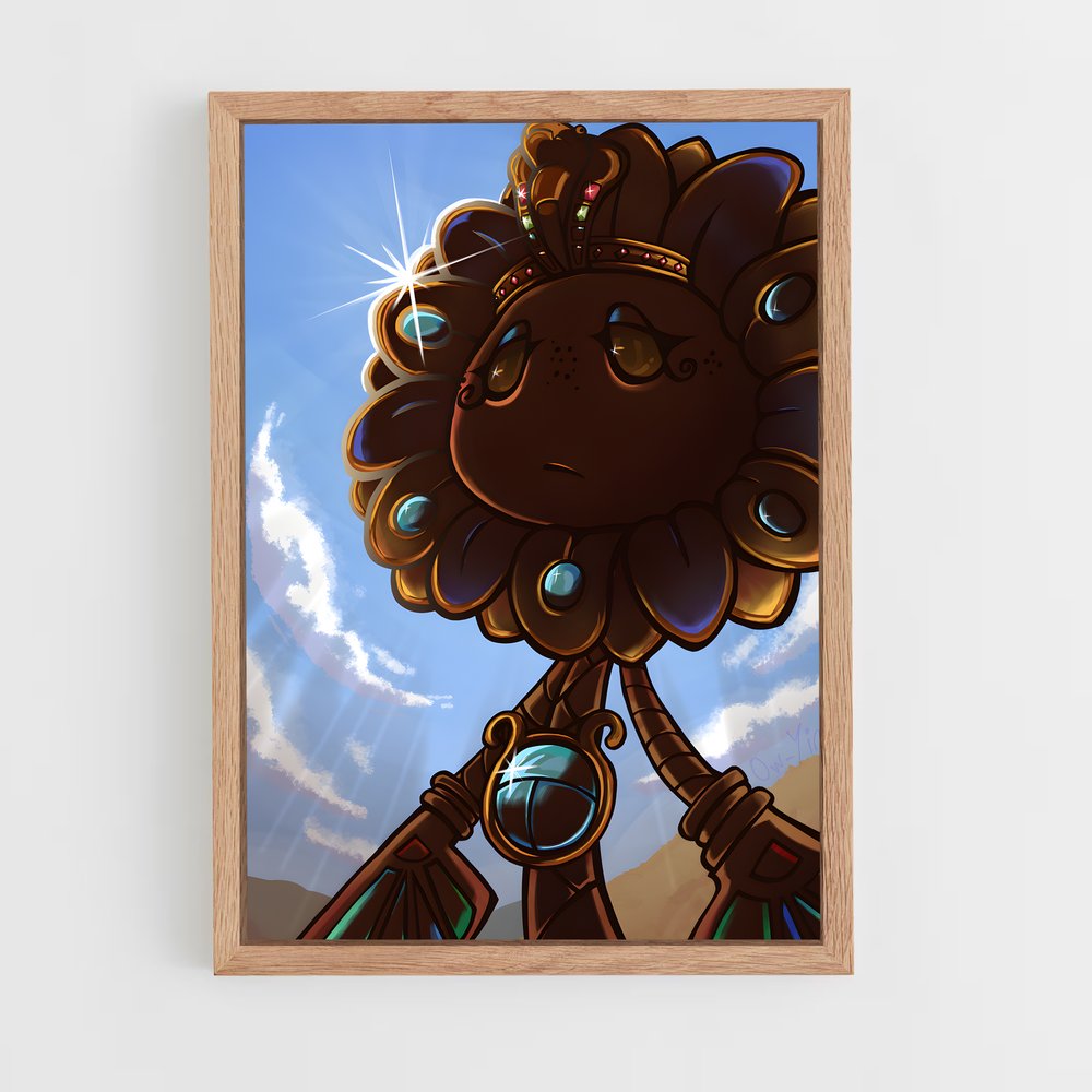 ap-sunflower-3 cadre Bois clair