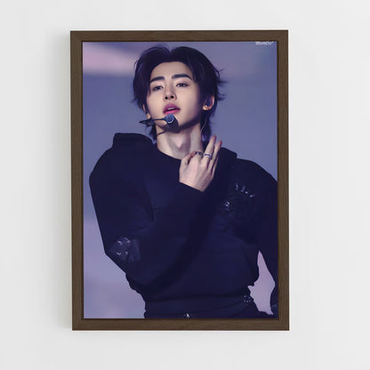 ap-sunghoon-1 cadre Bois foncé