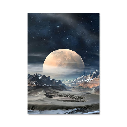 Poster Montagnes Célestes