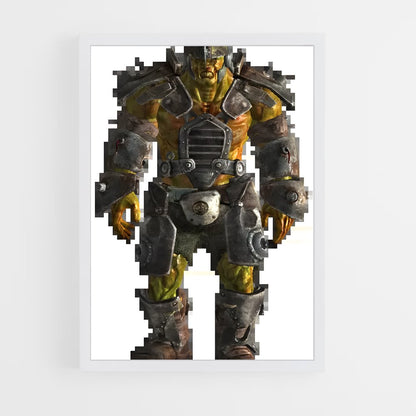 ap-super mutant-1 cadre Blanc