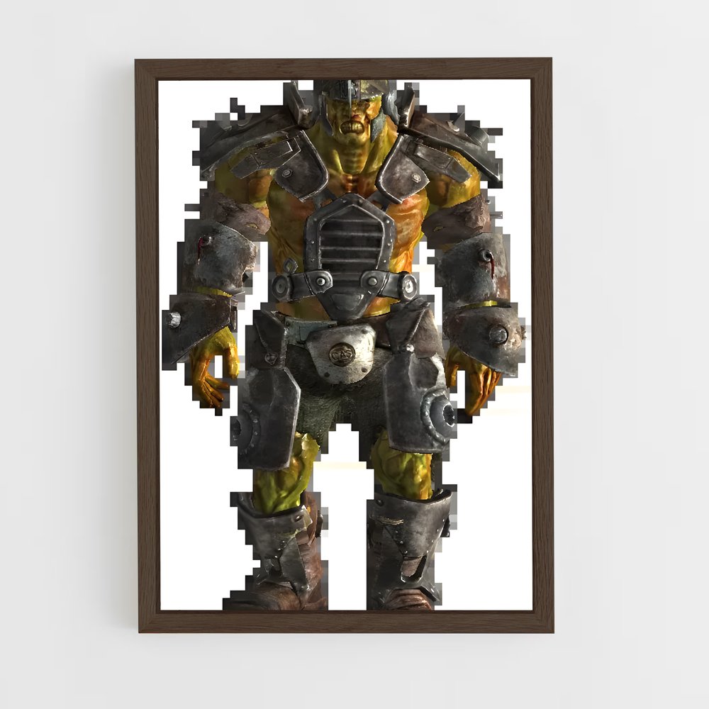 ap-super mutant-1 cadre Bois foncé
