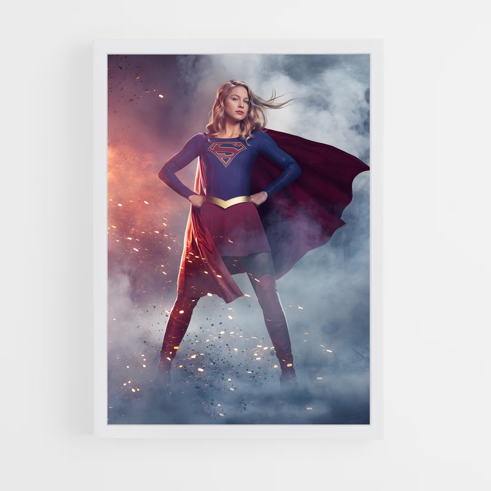 ap-supergirl-2 cadre Blanc
