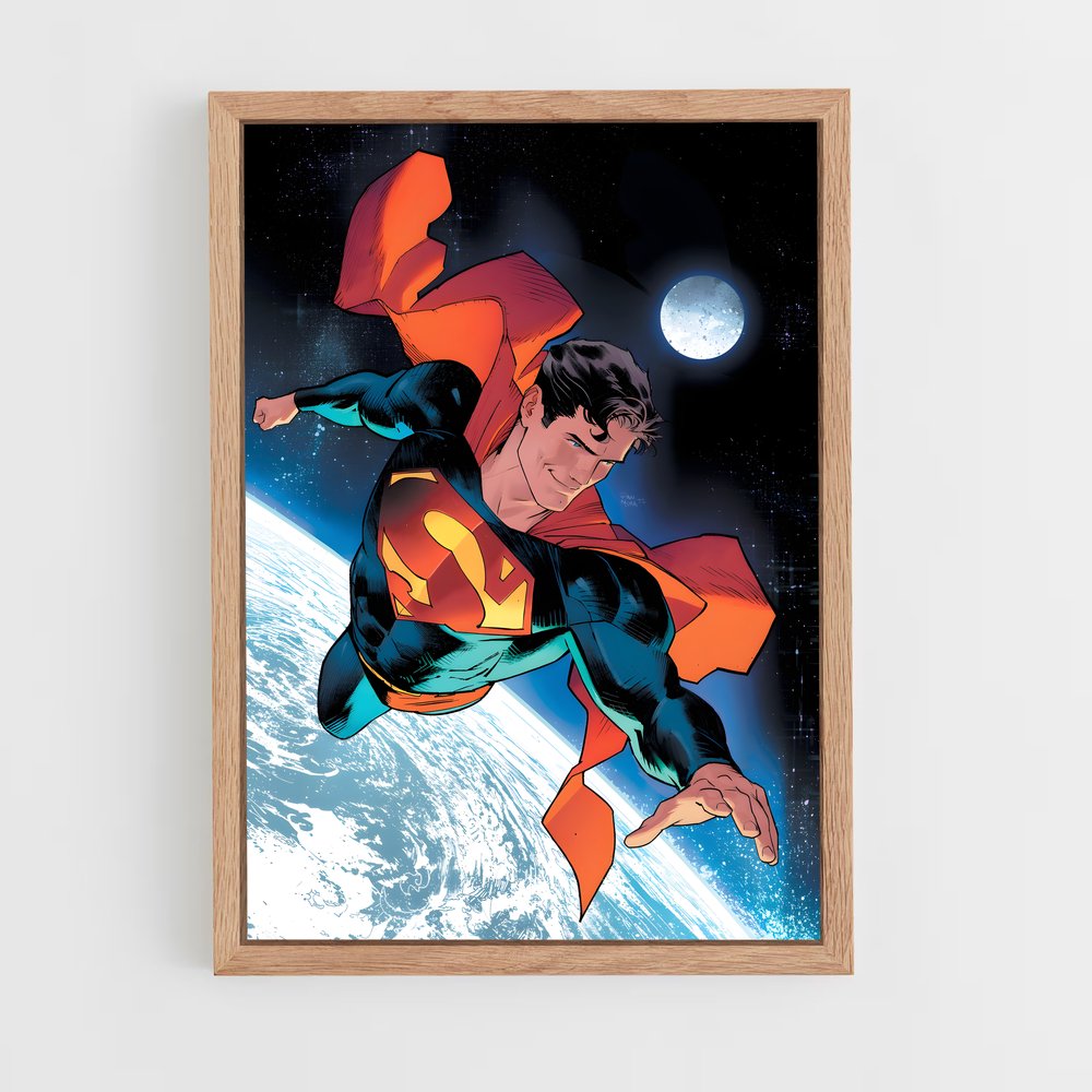 ap-superman-3 cadre Bois clair