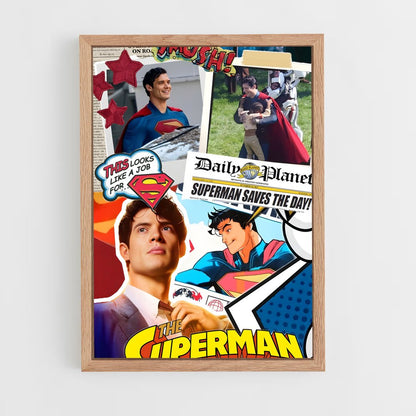 ap-superman-4 cadre Bois clair