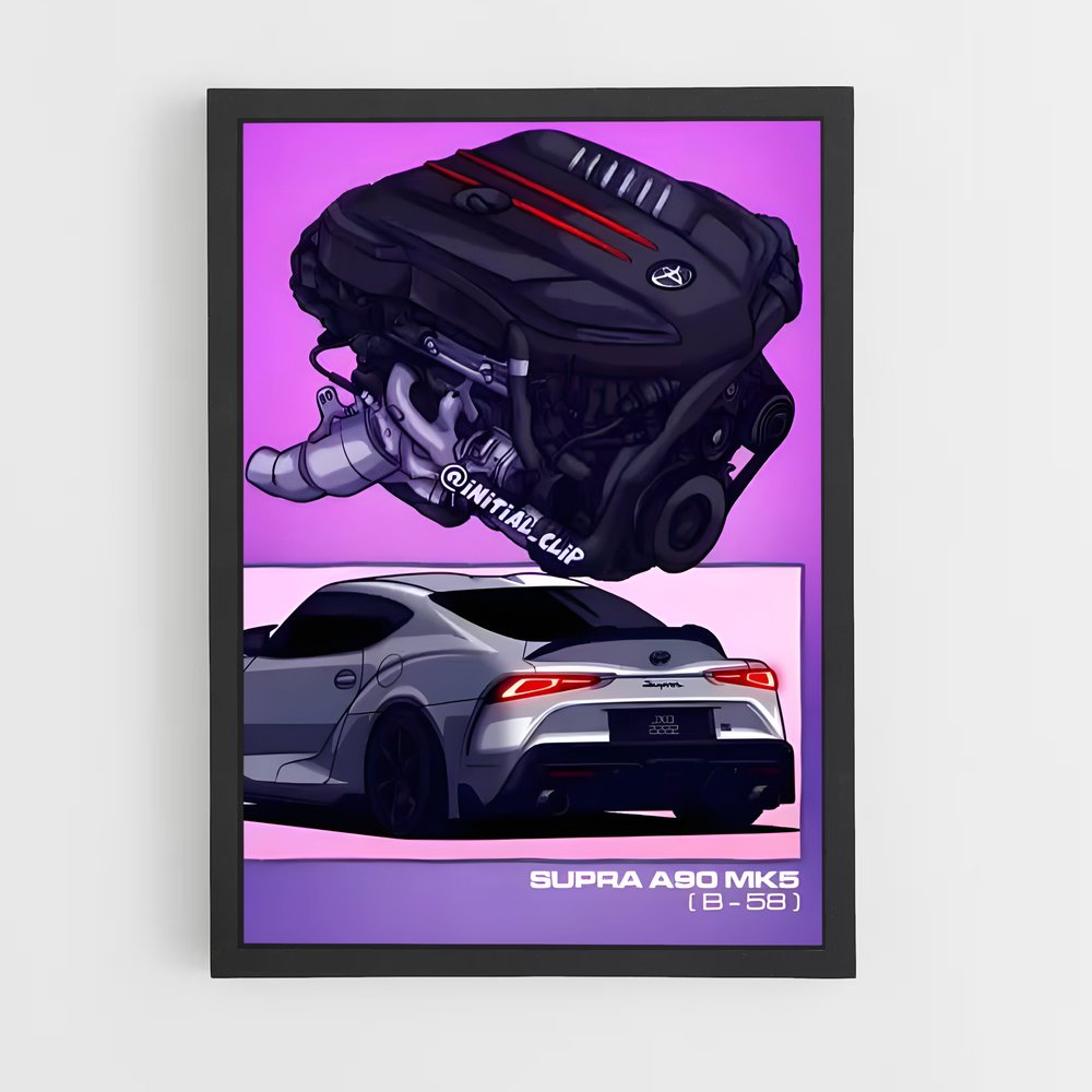 ap-supra mk5 a90-1 cadre Noir