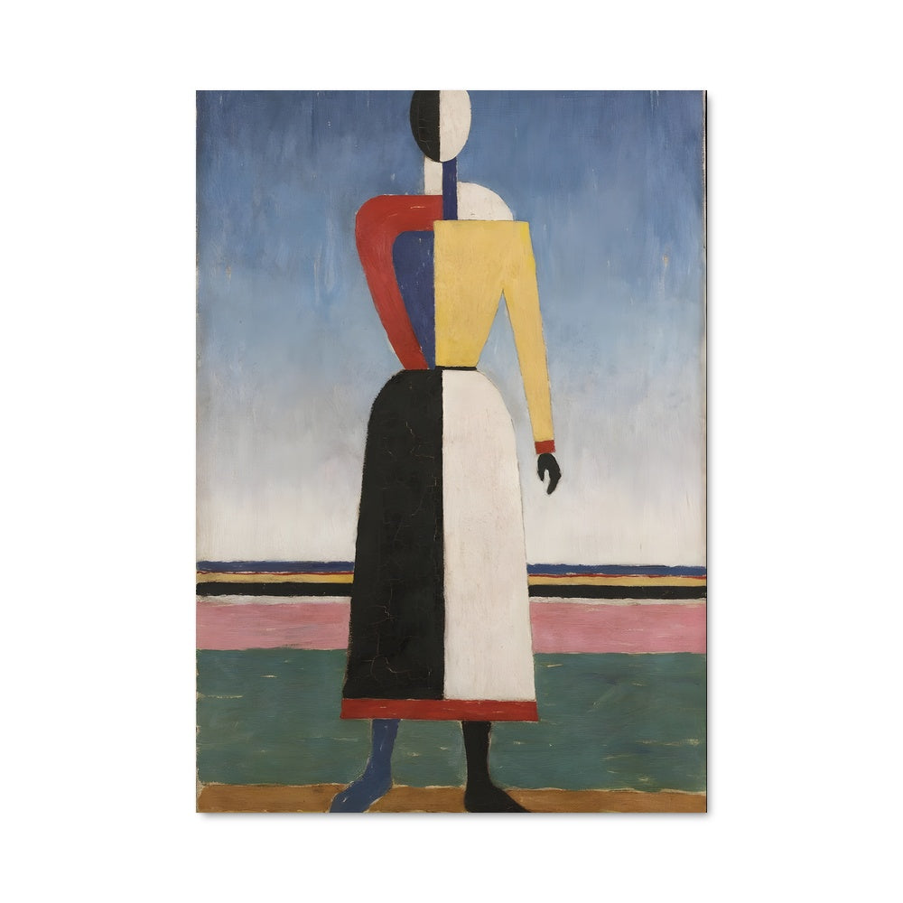 Poster La Femme en Jaune